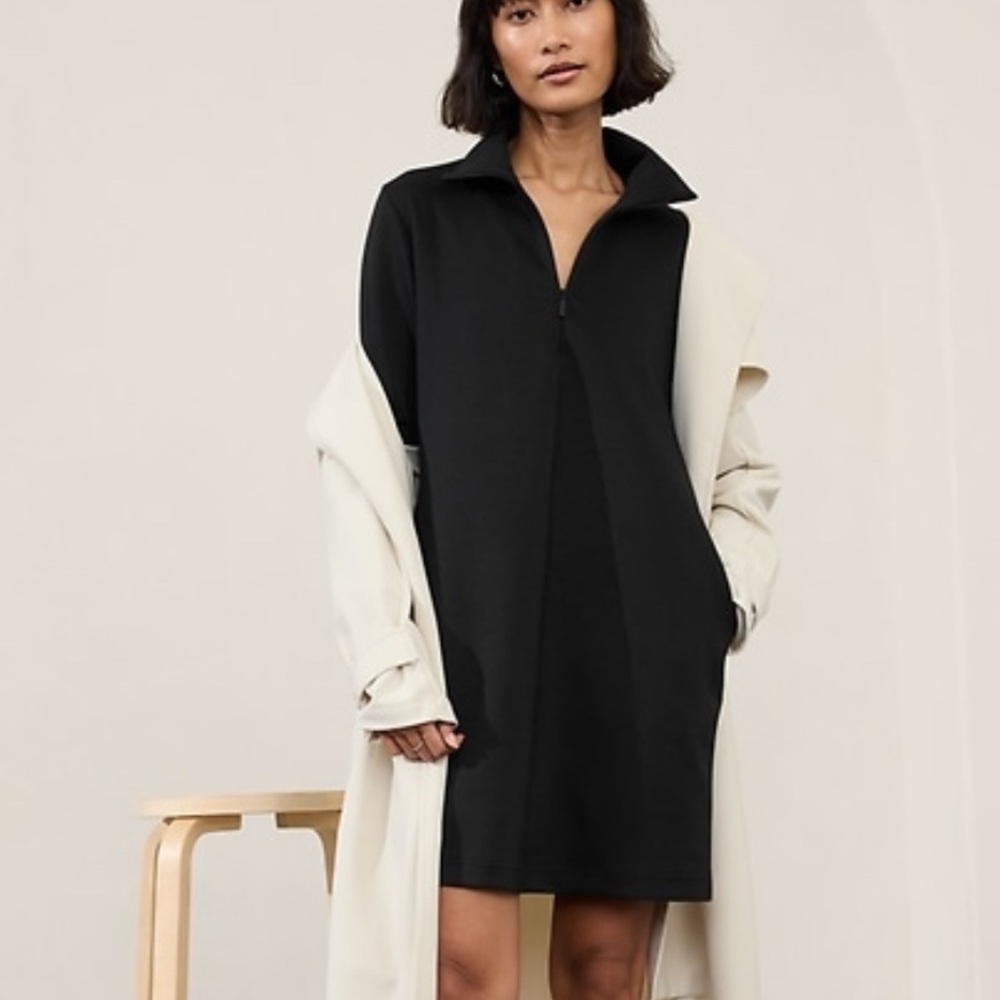 NWT Athleta Allure Dress - M, black